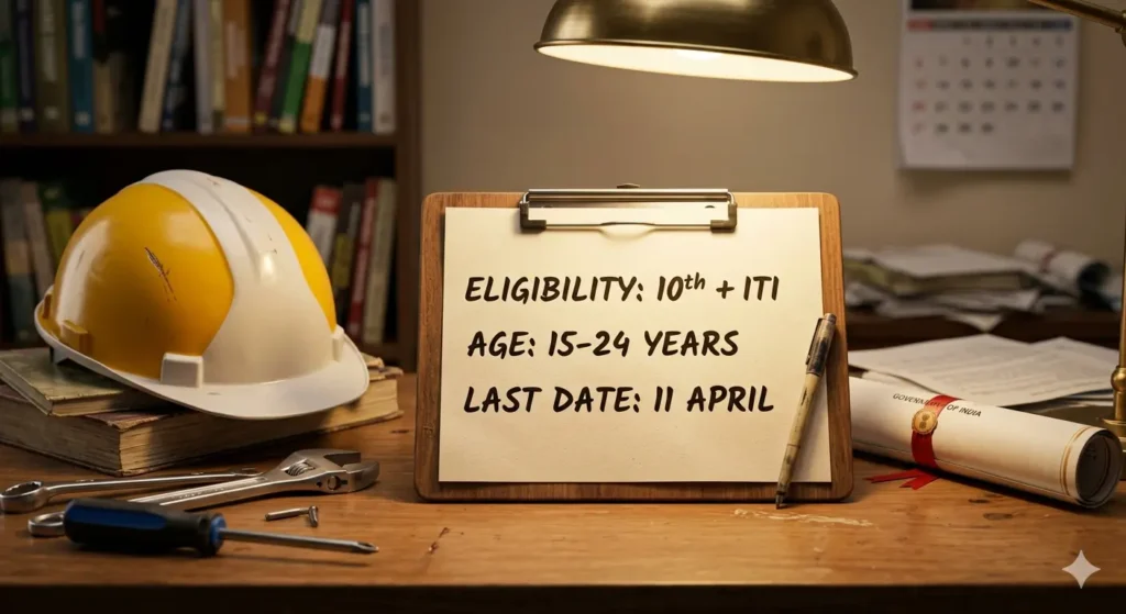 SCR Apprentice 2026 Eligibility Criteria 10th Pass ITI Age Limit 15-24 Years and Last Date 11 April