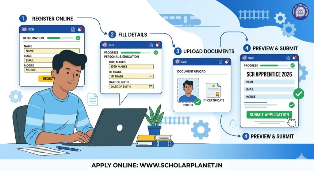 SCR Exam Kya Hai? scr exam registration  process step by step guide