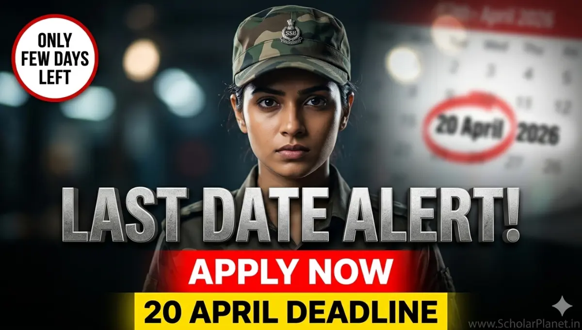 SSB Constable Tradesman Apply Online 2026 Link