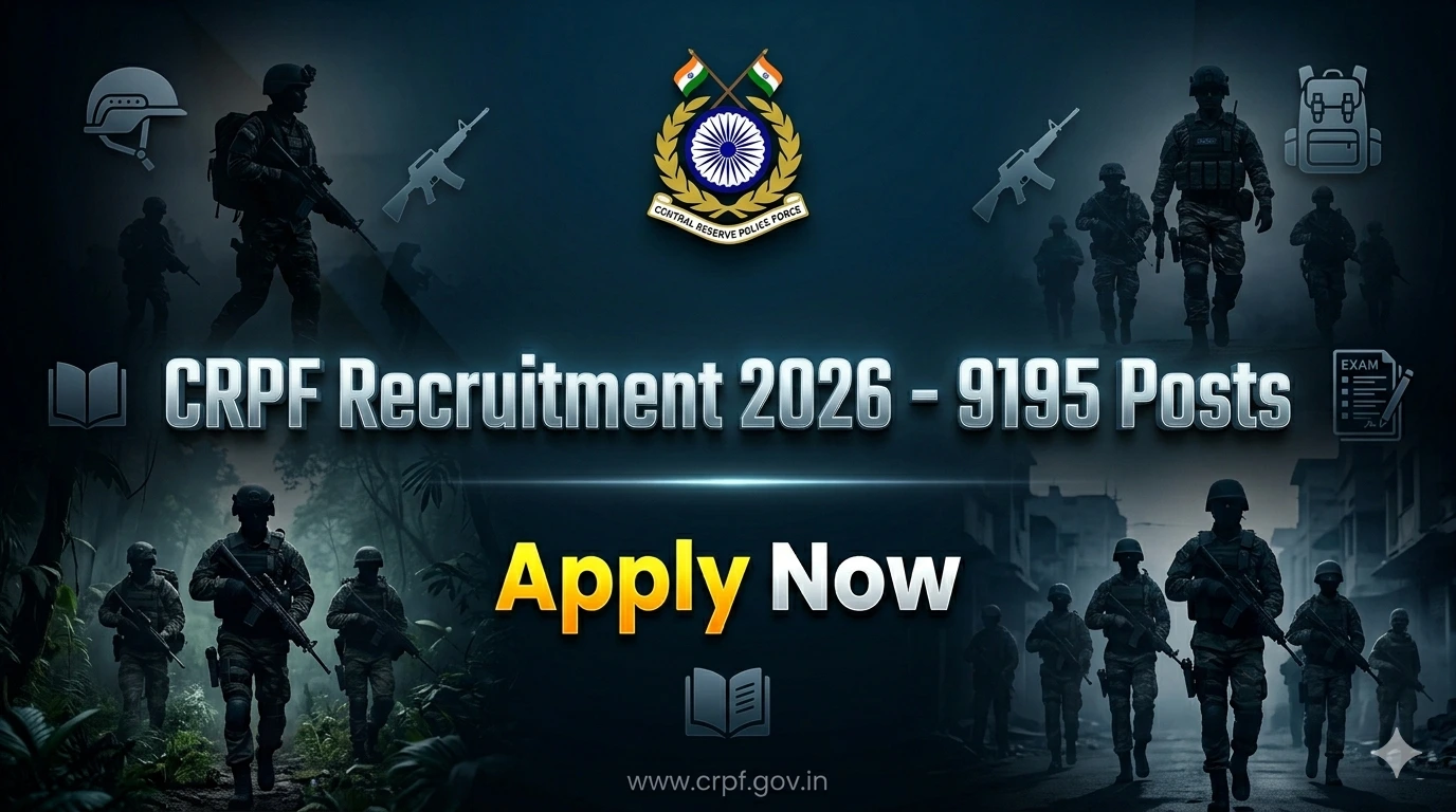 CRPF Constable Tradesman Recruitment 2026