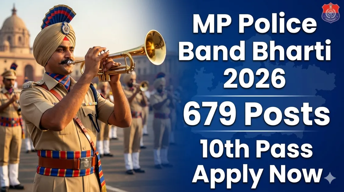 MP Police Band Vacancy 2026 Apply Online