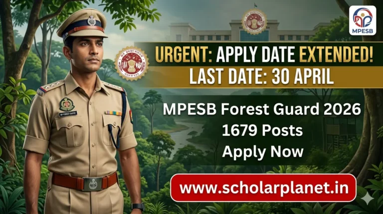 MPESB Van Rakshak Recruitment 2026