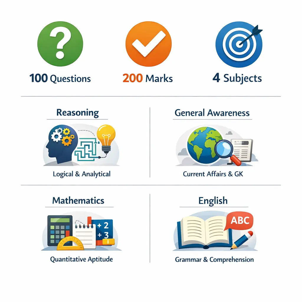 SSC Selection Post Exam Pattern Infographic