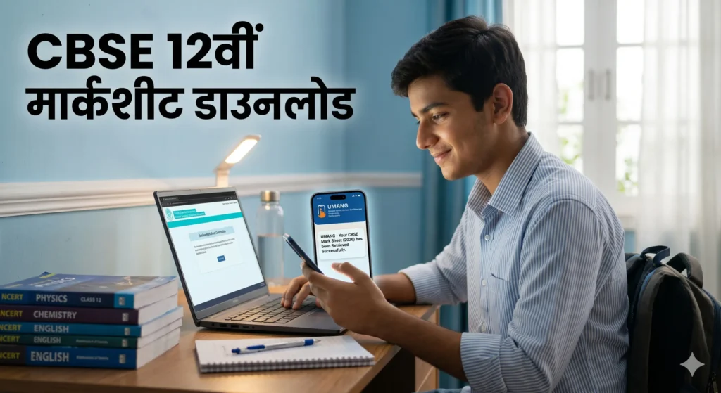 CBSE 12वीं मार्कशीट डाउनलोड UMANG App से ऑनलाइन चेक प्रक्रिया